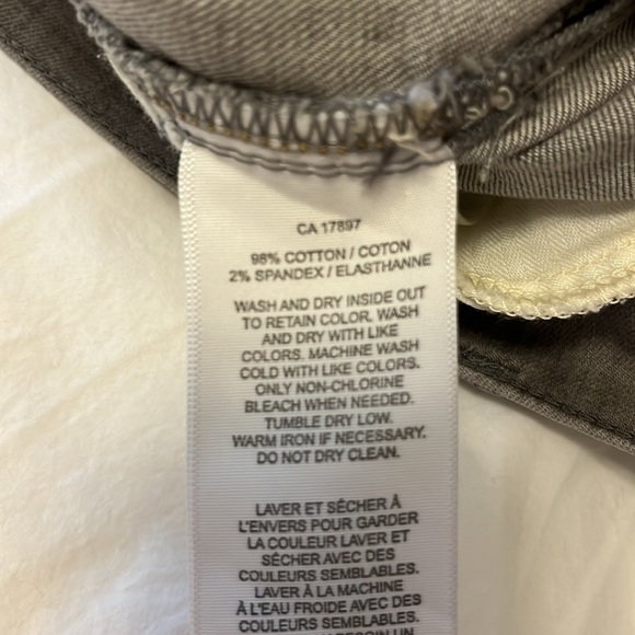 Gap Legging Jean. Skinny. Grey. Size 29 - Picture 7 of 7